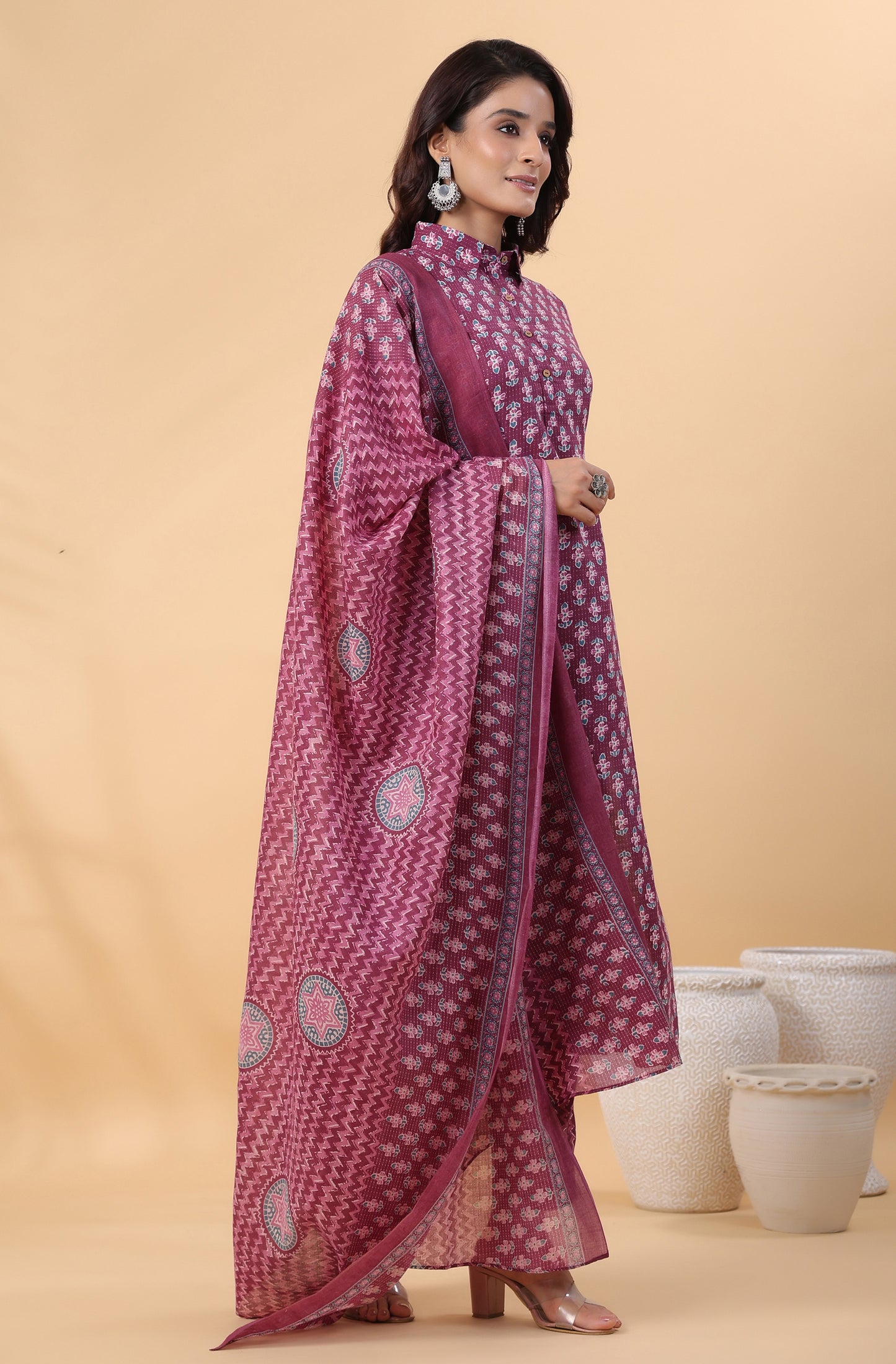 Office/College wear cotton kurta set