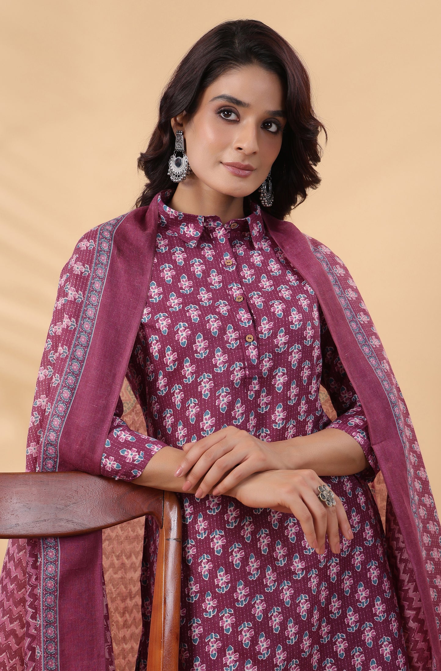 Office/College wear cotton kurta set