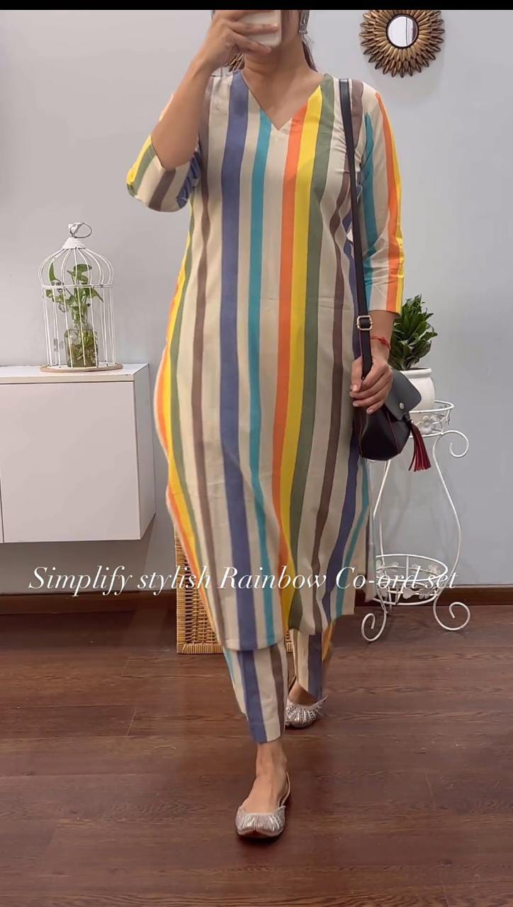 Rainbow Co-ord set