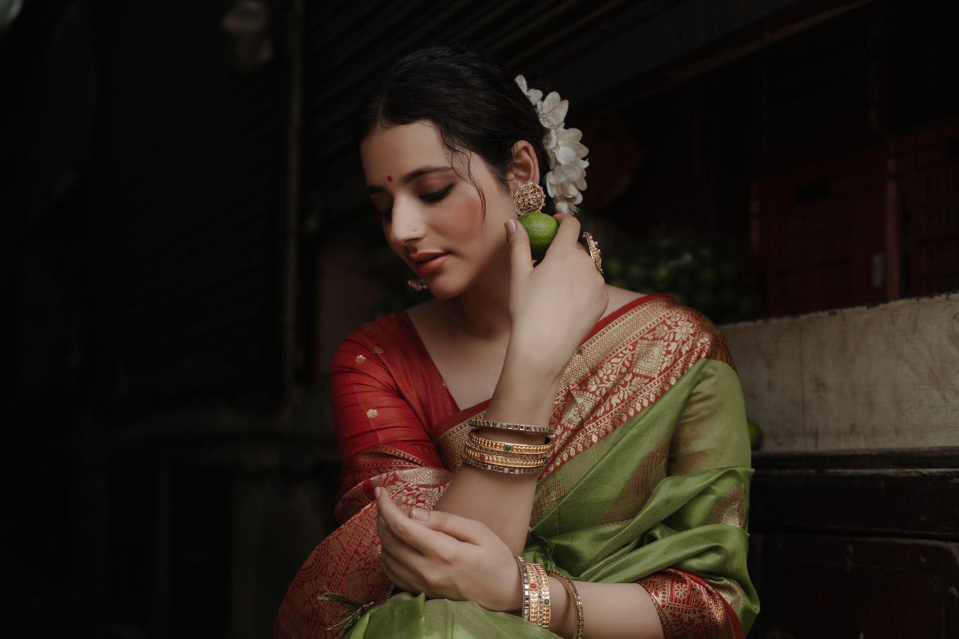 Semi-silk sarees