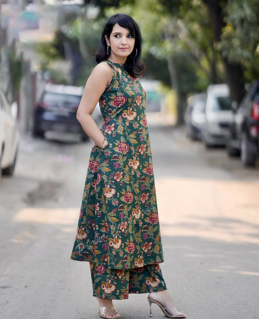 Pure cotton top with pants