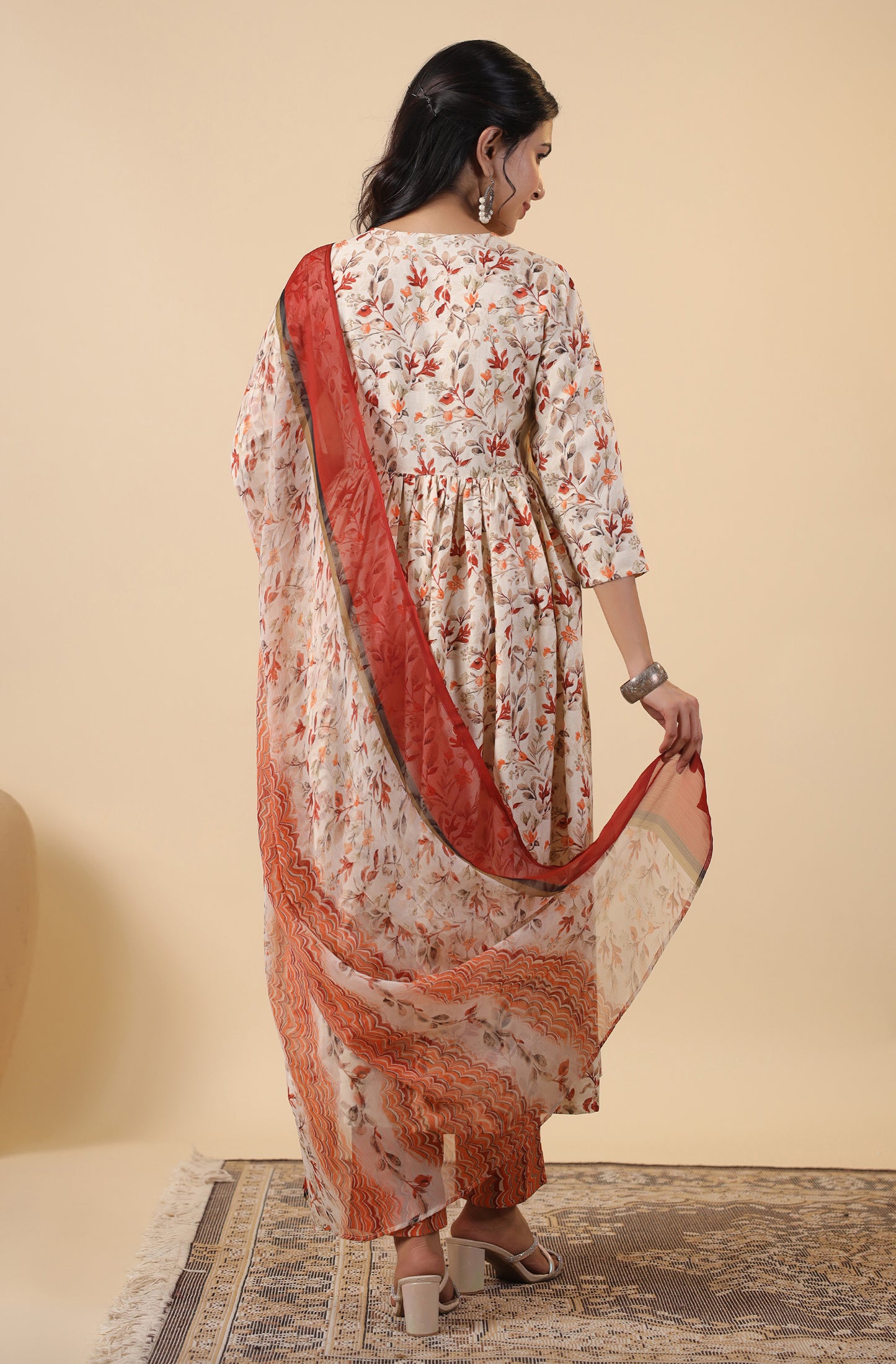 Office/College wear Alia cut cotton kurta set
