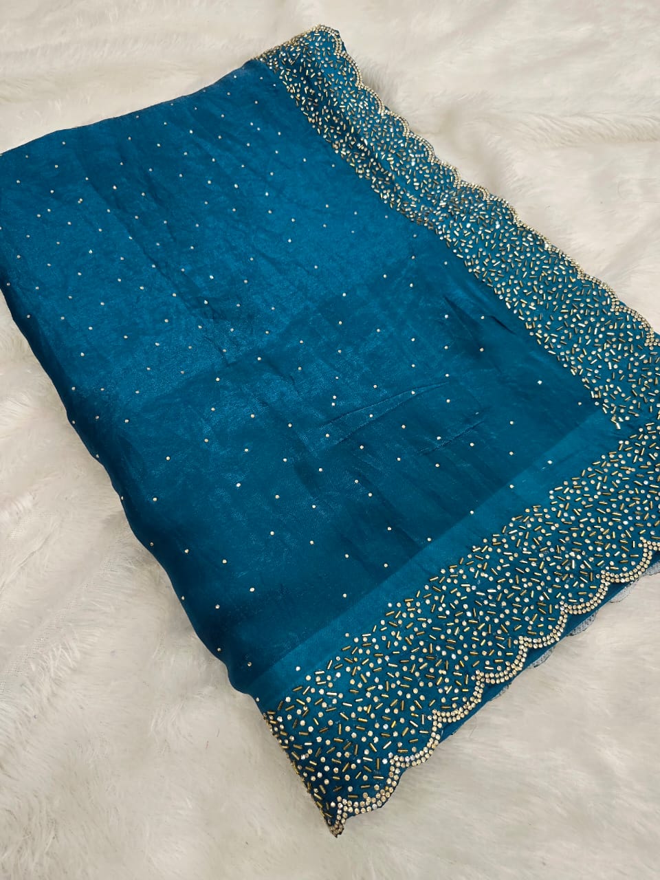 Trending Party Wear Space Silk Saree