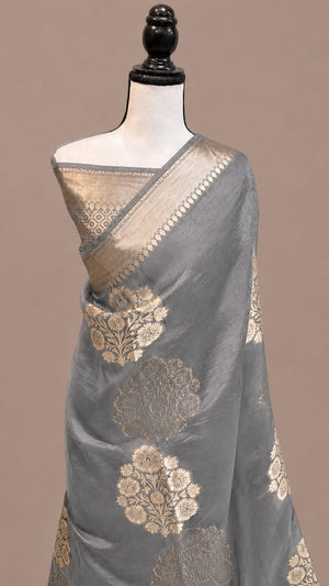 Premium Banarasi Kora Organza Saree
