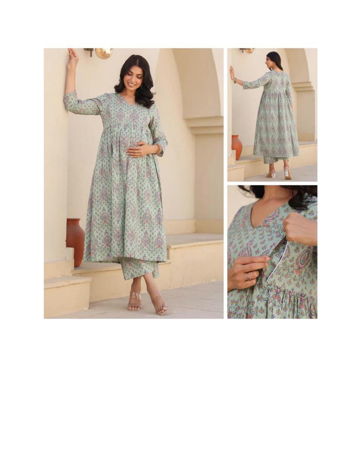 Branded Cotton Maternity kurta dress Kurti
