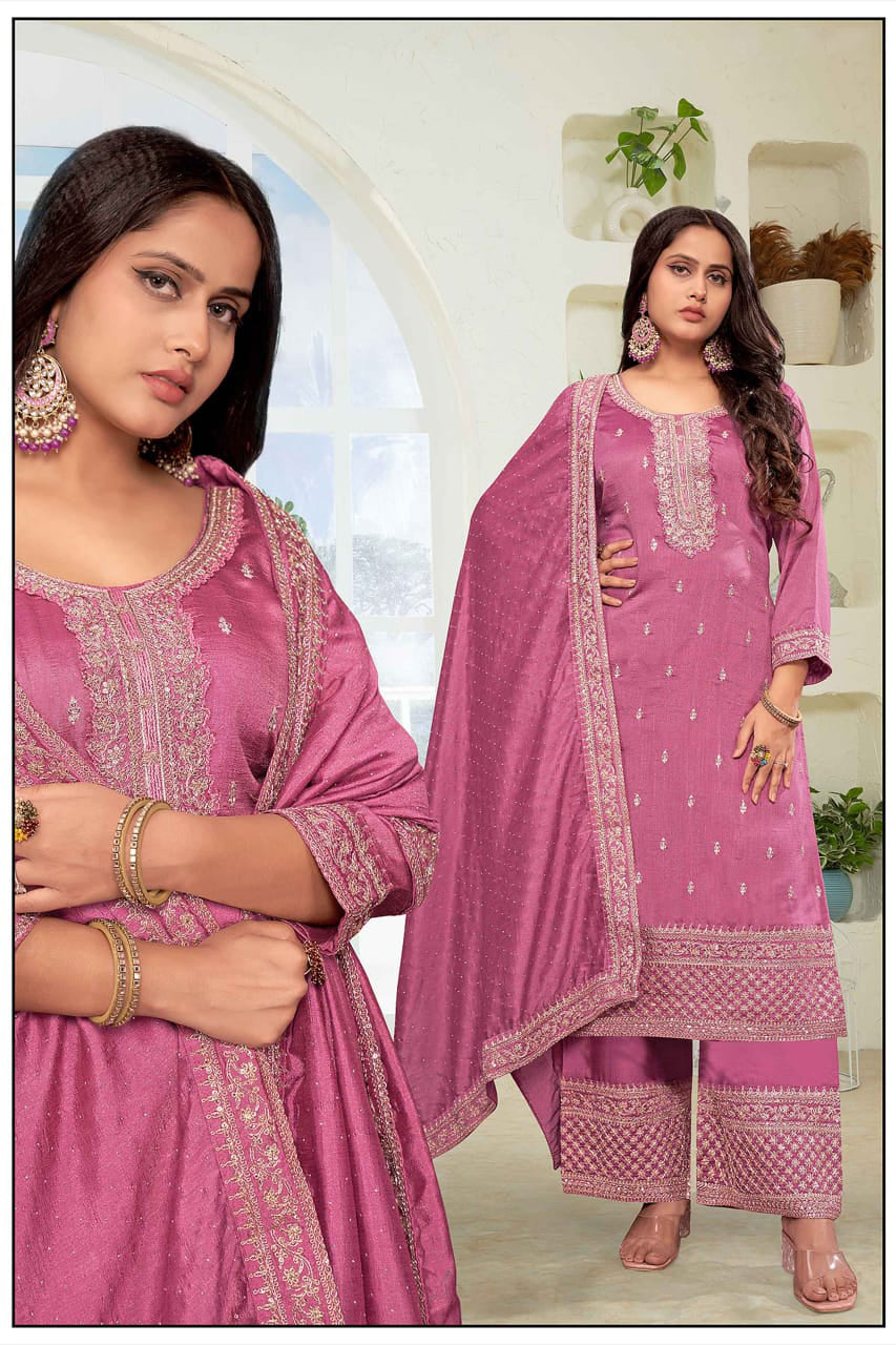 Festive and Party Wear Pink Kurta Sets