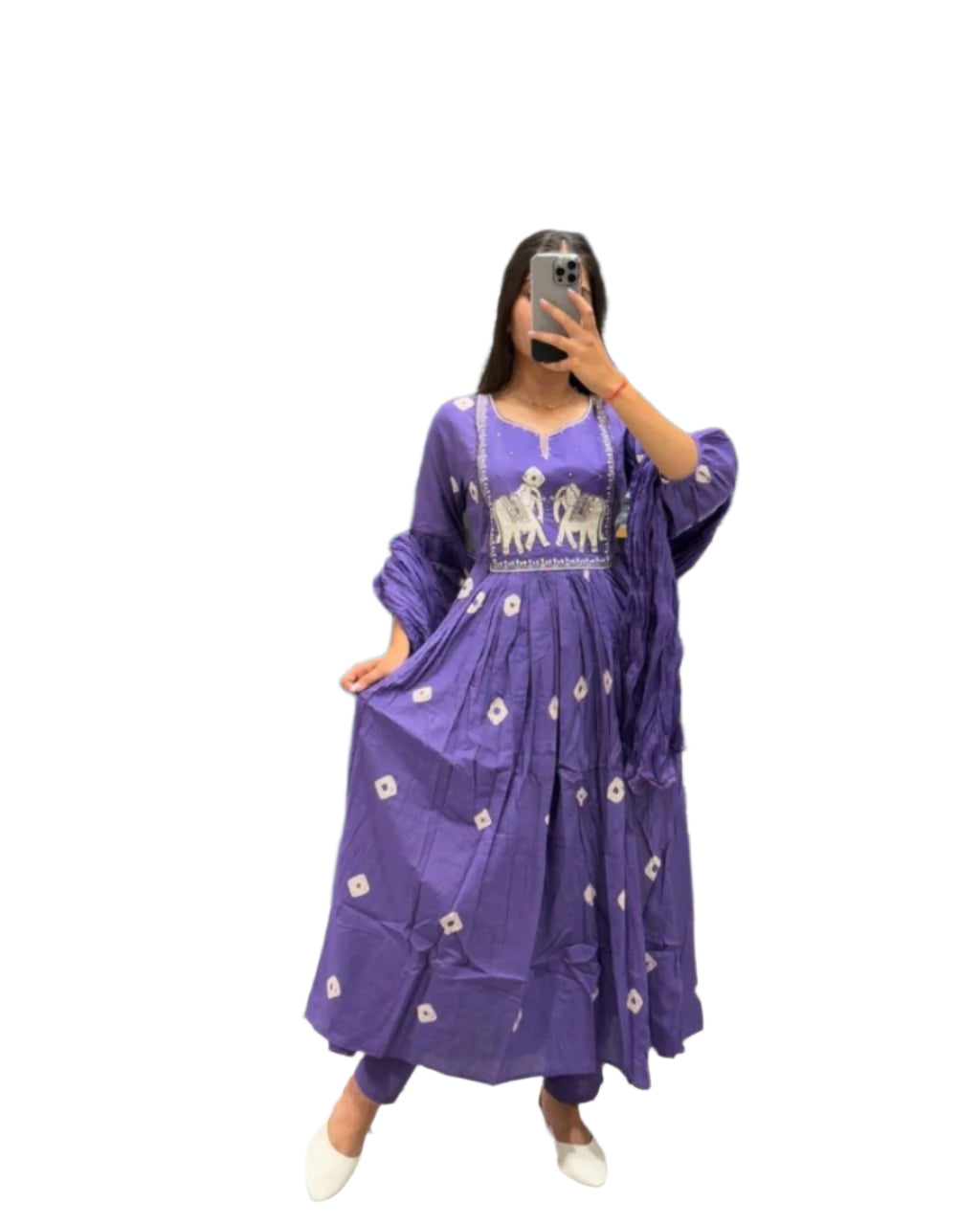 Trending kurta set with dupatta
