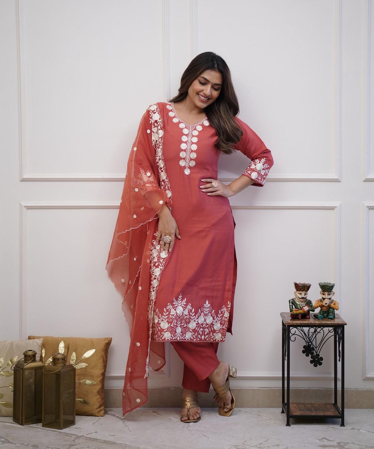 Pure Roman silk suit