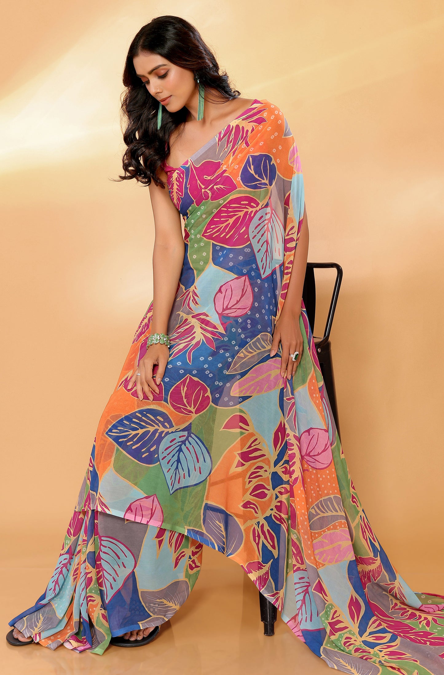 Premium Office/college wear printed saree