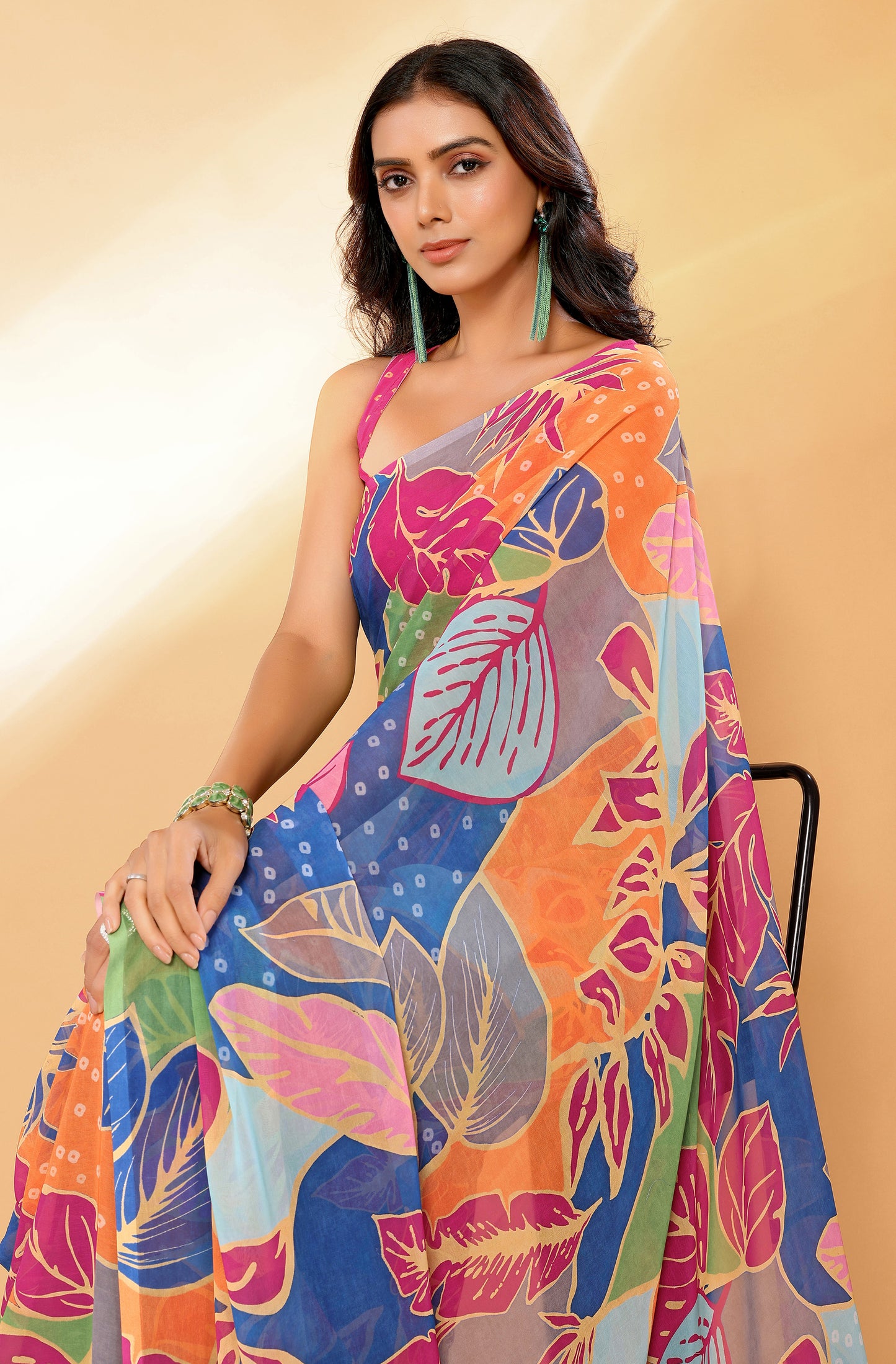 Premium Office/college wear printed saree