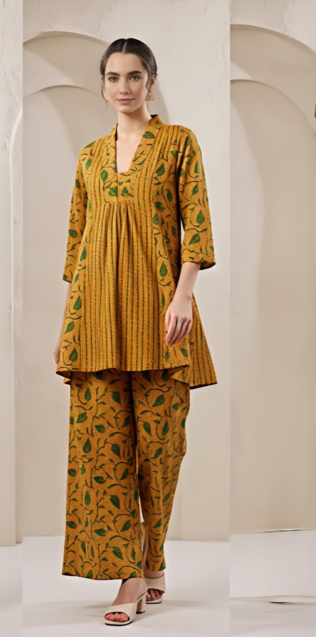 Office / College wear Cotton Short top with Pant