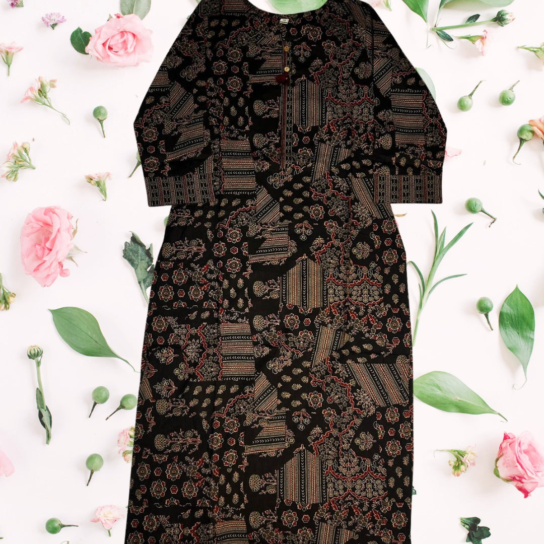 Office and college wear Kalamkari cotton kurti