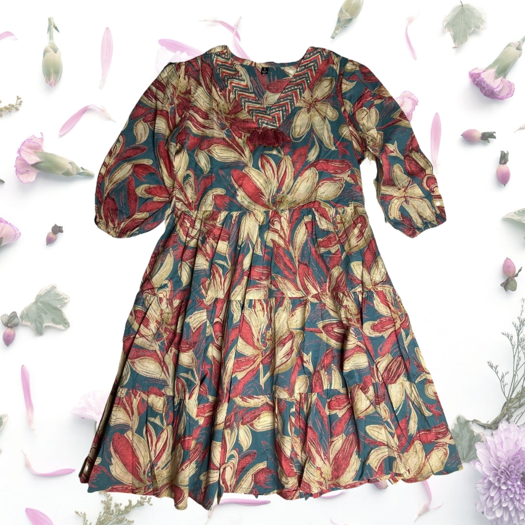 Office and college wear cotton Short kurti