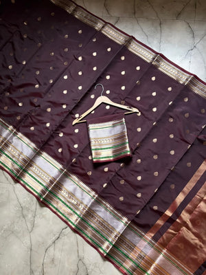 Premium  Banarasi semi katan soft Saree