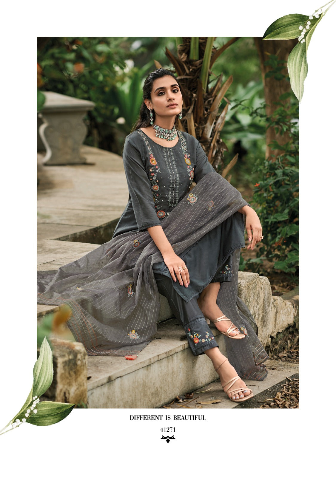 Party wear Pure viscose kurta set
