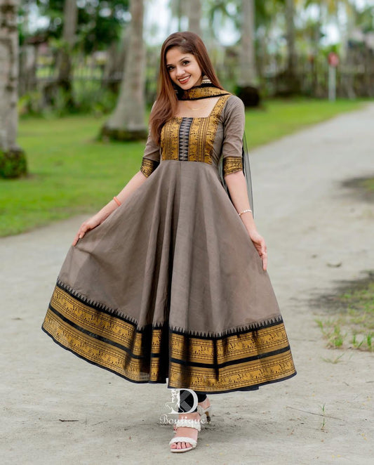 Trending Anarkali Silk Kurta Sets