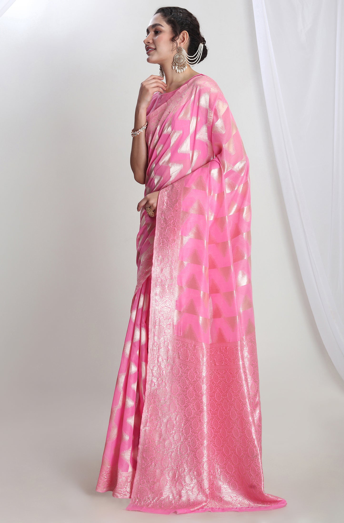 Festive and Wedding Wear Banarasi Silk Blend Saree