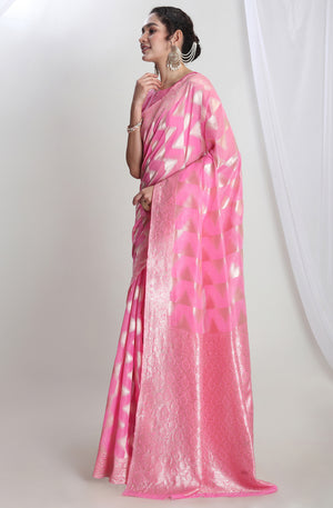 Festive and Wedding Wear Banarasi Silk Blend Saree