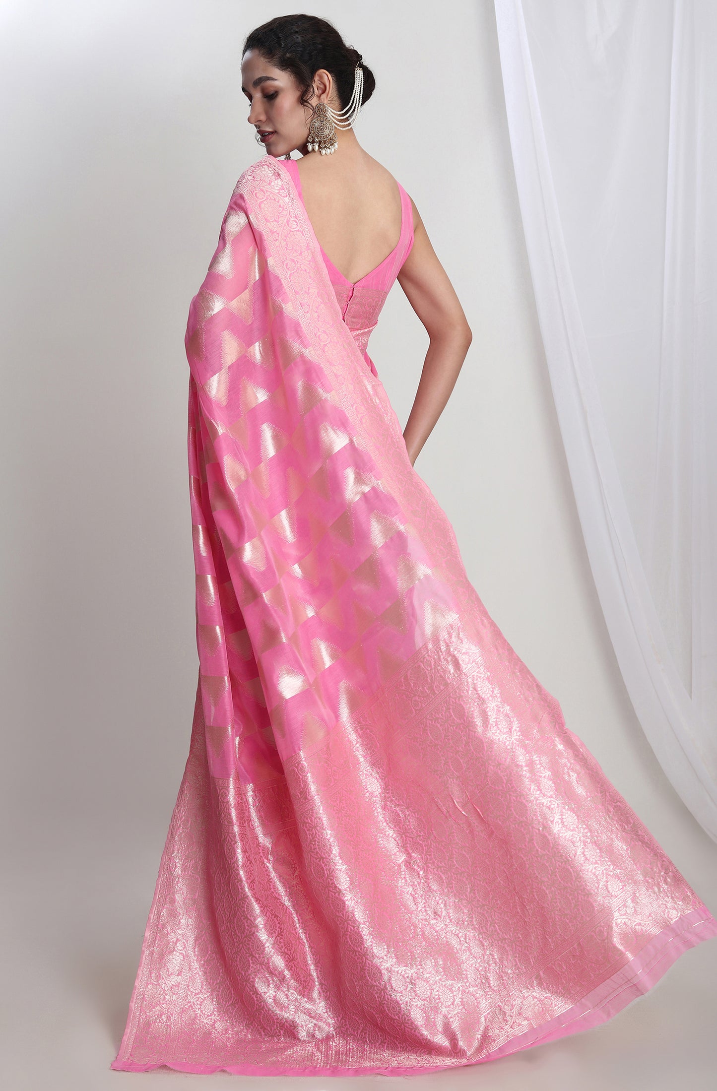 Festive and Wedding Wear Banarasi Silk Blend Saree