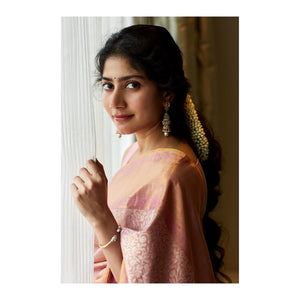 Sai Pallavi Inspired Premium Tissue Silk Saree