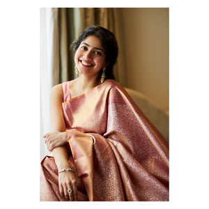 Sai Pallavi Inspired Premium Tissue Silk Saree
