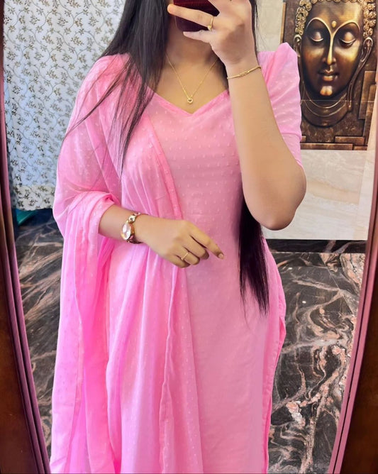 Kurti with dupatta
