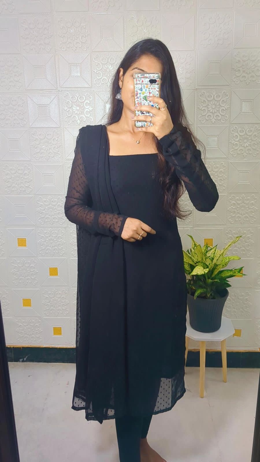 Kurti with dupatta
