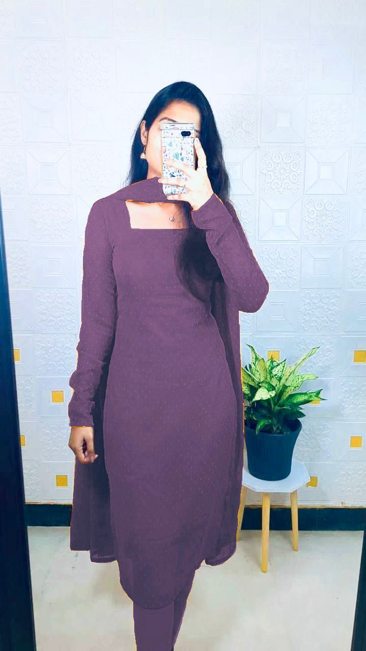 Kurti with dupatta