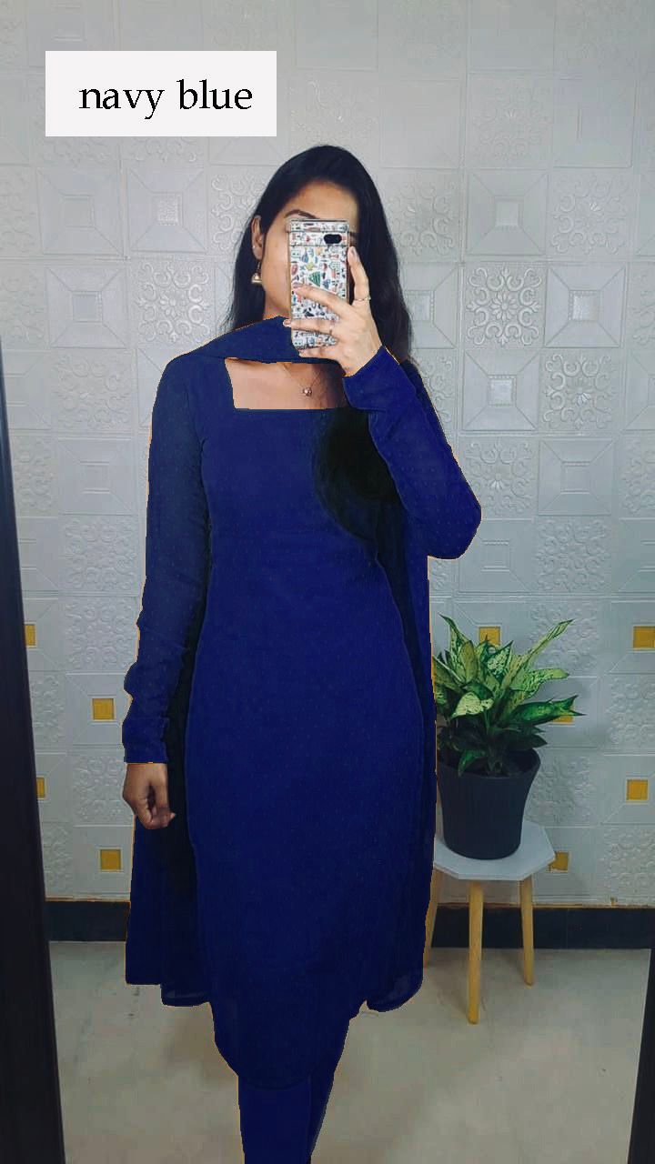 Kurti with dupatta