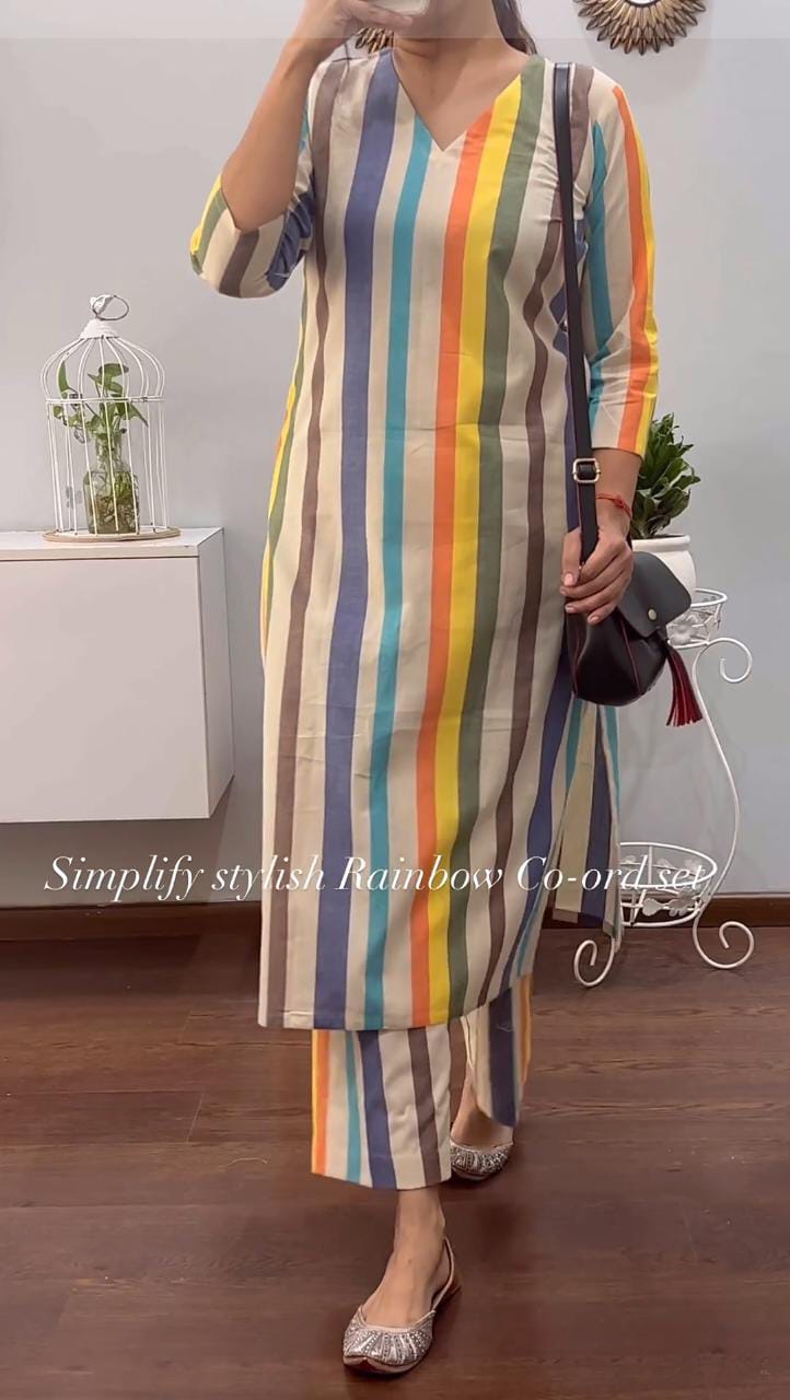 Rainbow Co-ord set
