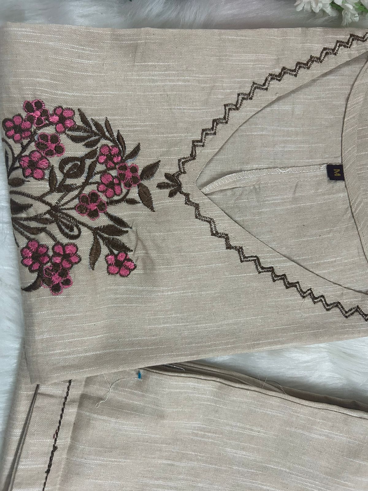 Cotton top with pants