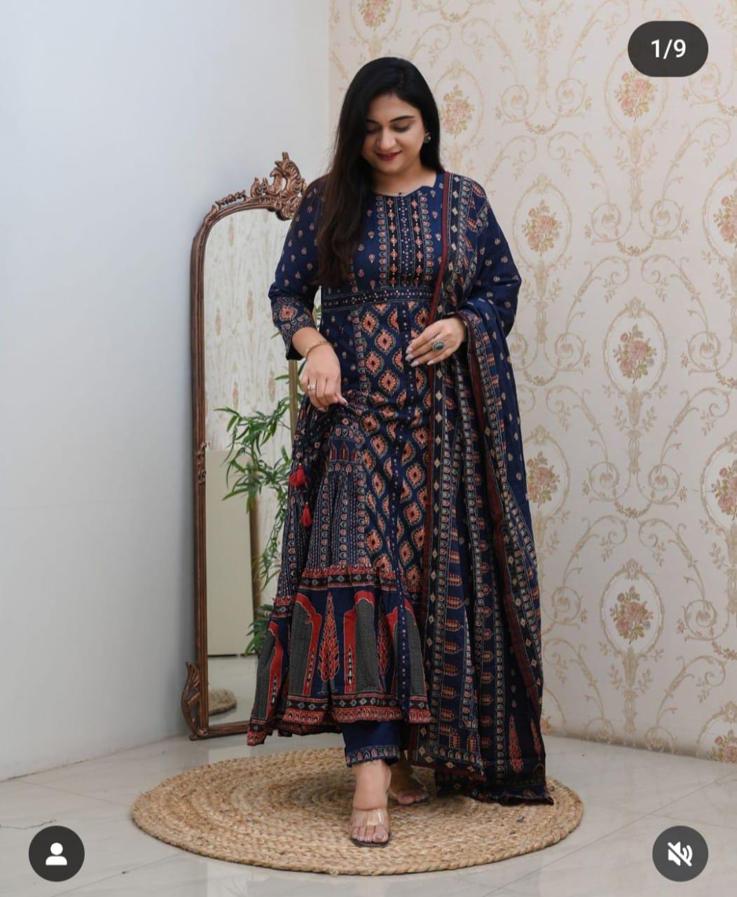 Pure cotton kurta sets