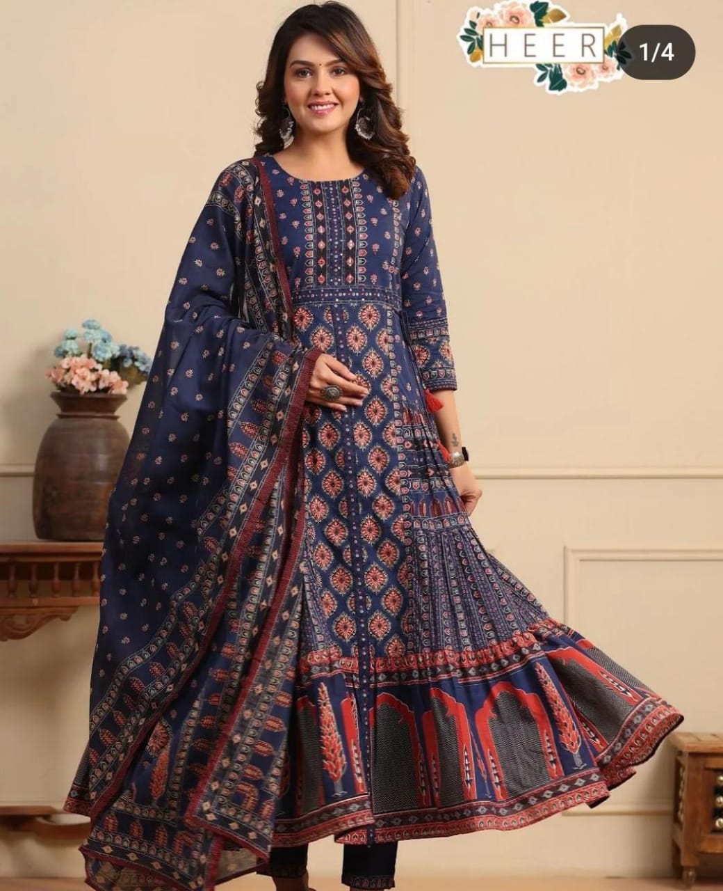 Pure cotton kurta sets