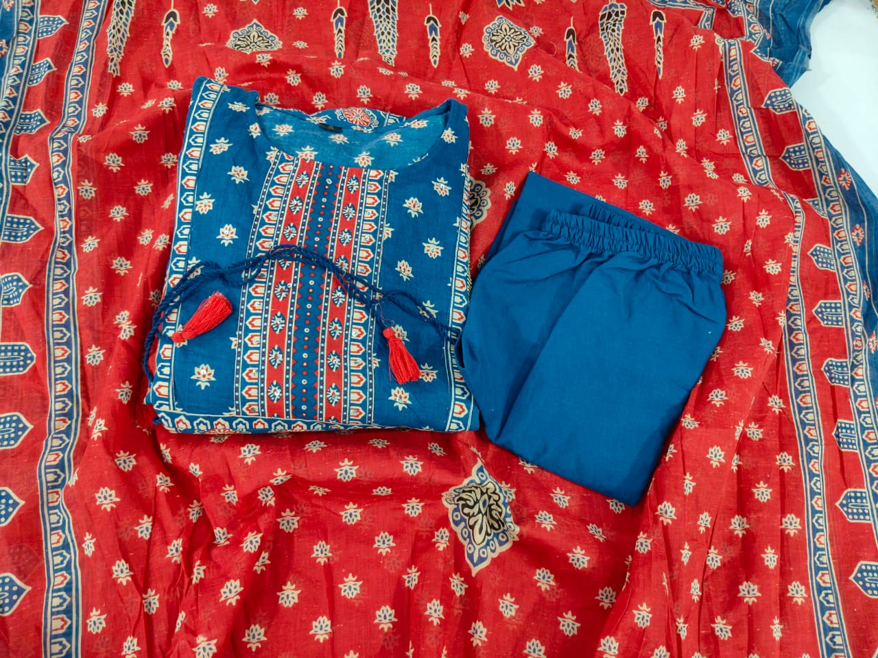 Pure cotton kurta sets