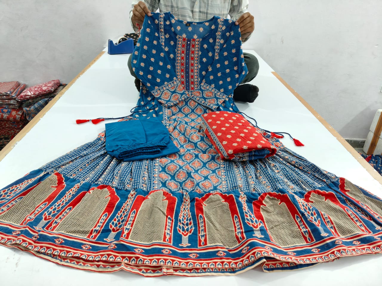 Pure cotton kurta sets