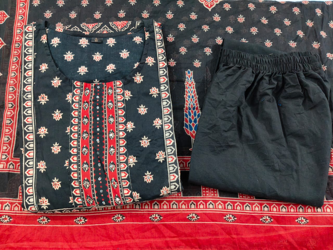 Pure cotton kurta sets