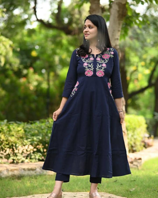 Cotton Kurti with pants