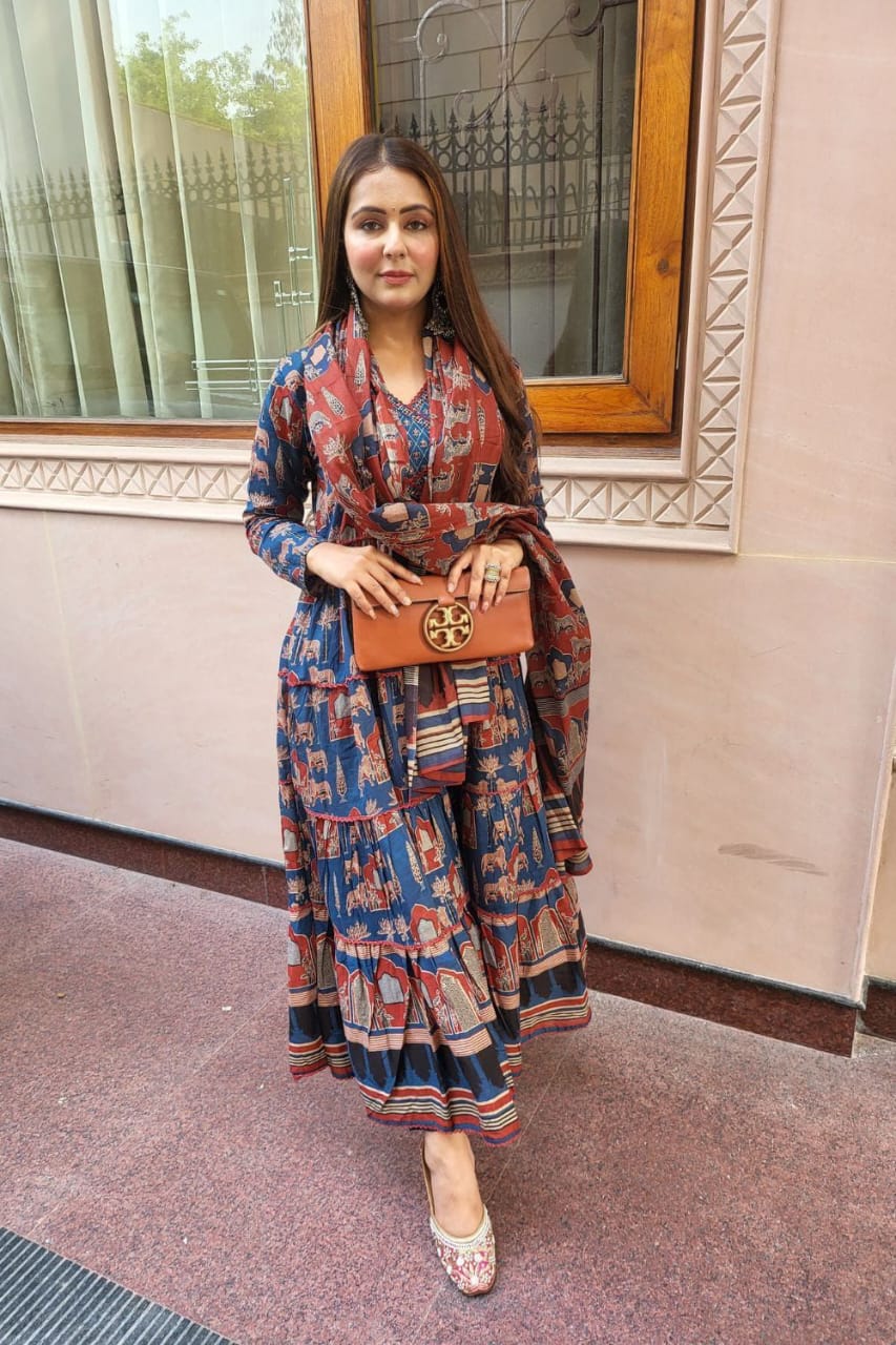 Cotton anarkali kurta sets
