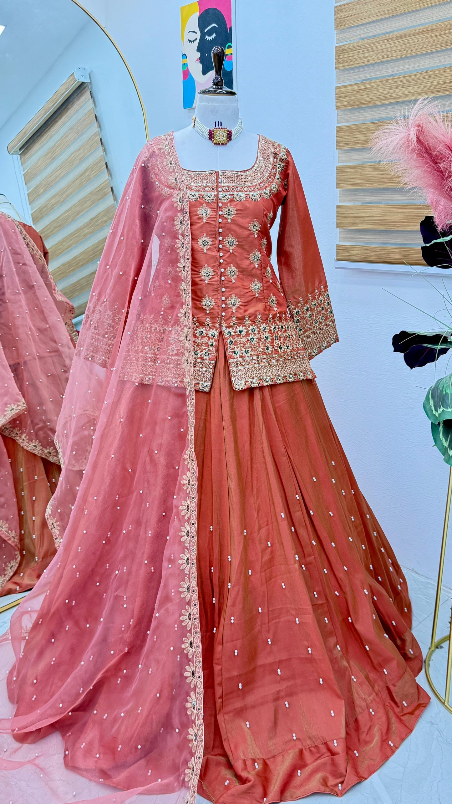 Simmer Silk lehengas