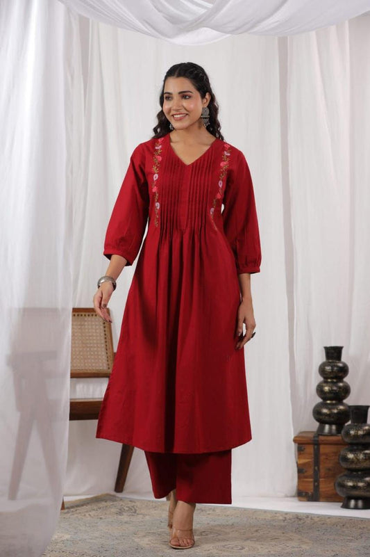 Pure cotton kurti with pants