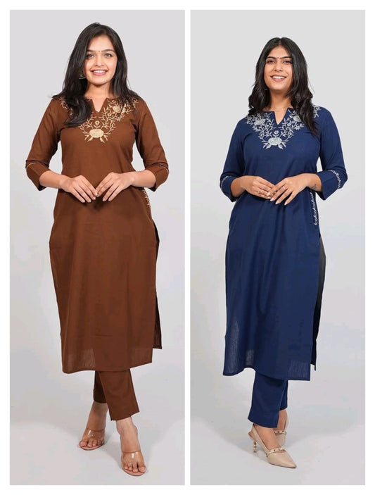 Cotton Kurta with pants
