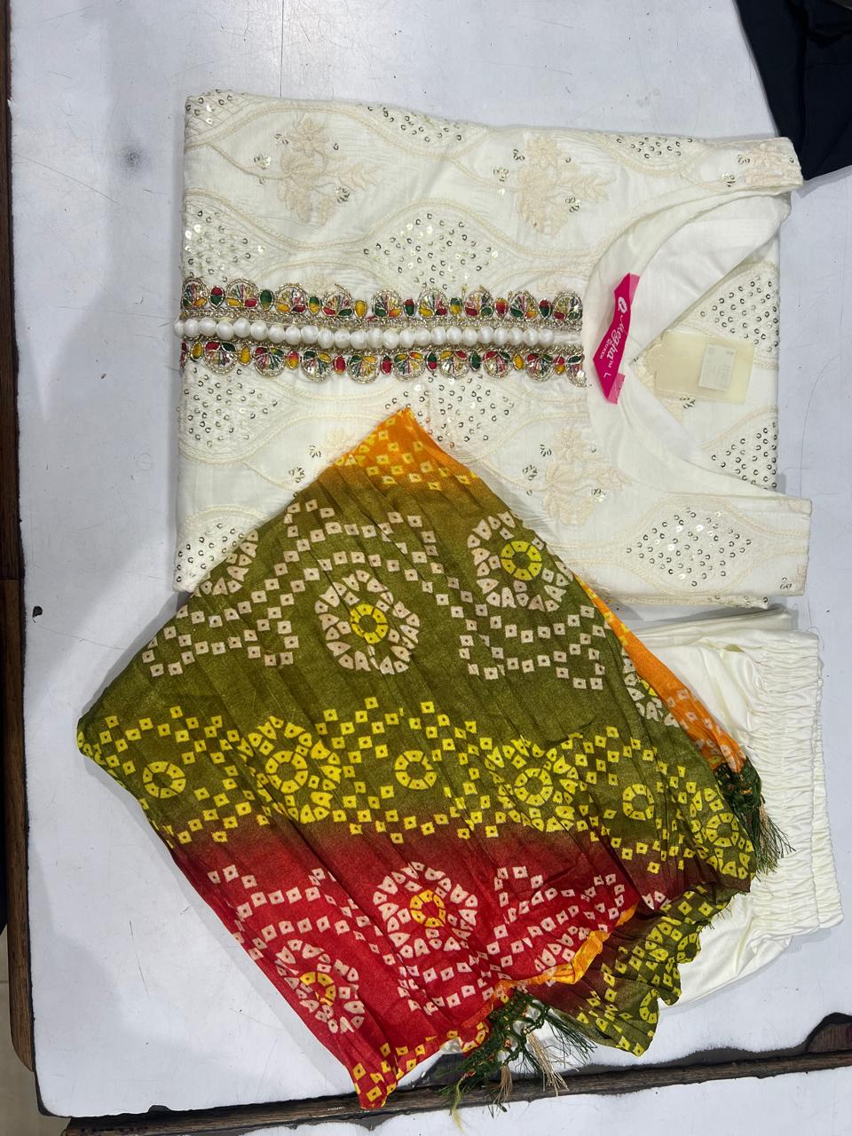 Roman silk kurta sets