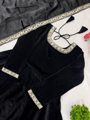 Party Wear Trending Gown with dupatta