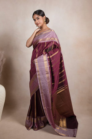 Party wear semi  kanchivaram katan soft silk Sarees