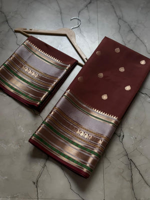 Premium  Banarasi semi katan soft Saree