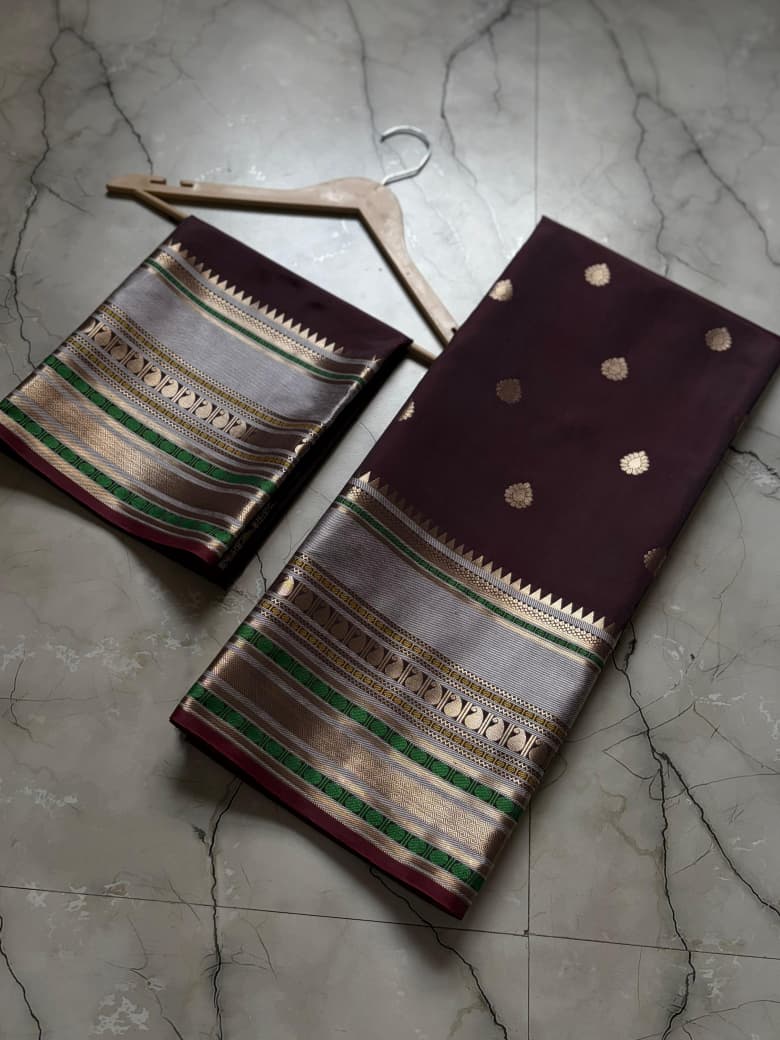 Premium  Banarasi semi katan soft Saree