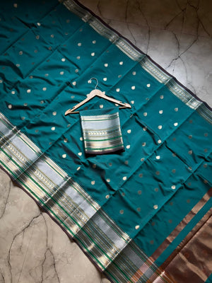 Premium  Banarasi semi katan soft Saree