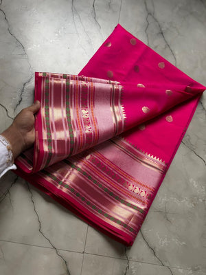 Premium  Banarasi semi katan soft Saree