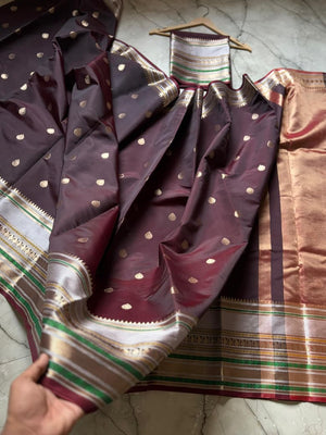 Premium  Banarasi semi katan soft Saree