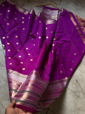 Premium  Banarasi semi katan soft Saree